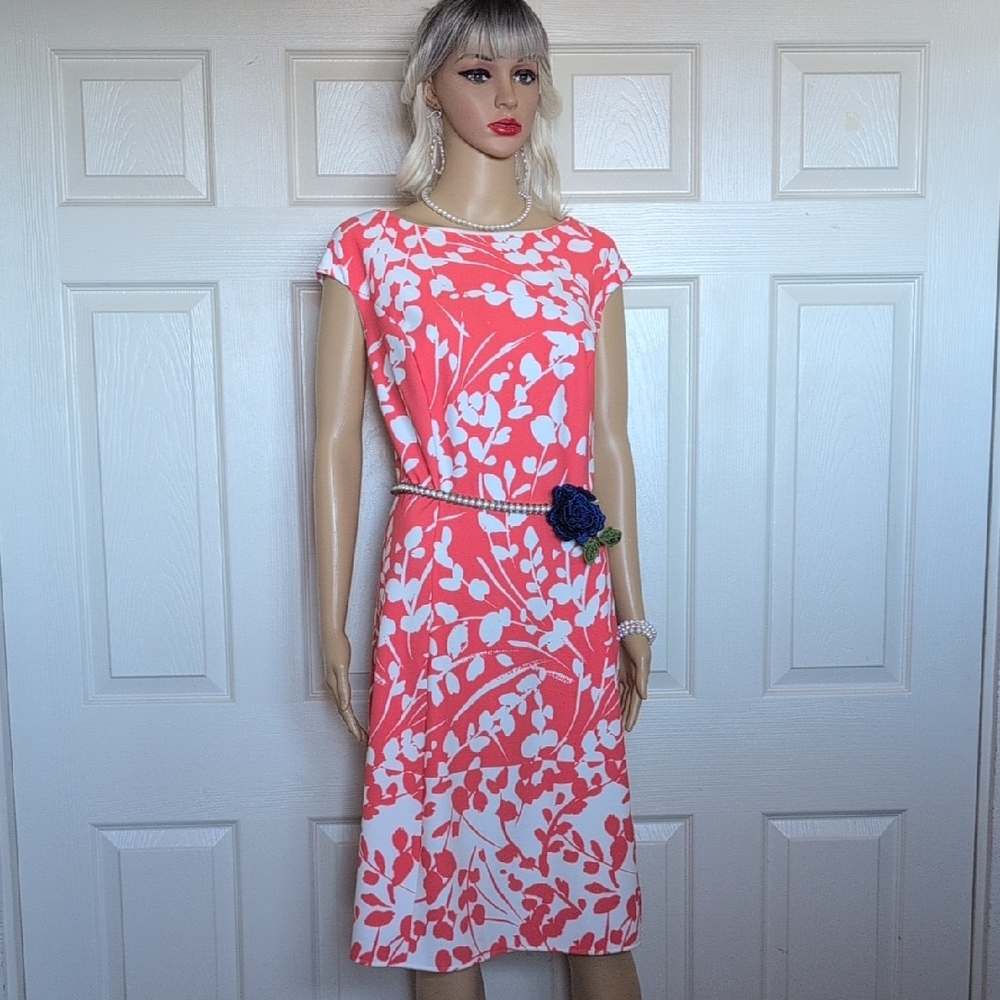 Adorne fit and flare dress